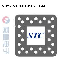 STC12C5A60AD-35I-PLCC44封装图片