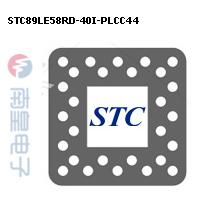 STC89LE58RD-40I-PLCC44