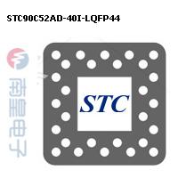 STC90C52AD-40I-LQFP44封装图片